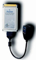 《圖四 具備Card Bus功能的10/100 Fast Ethernet PC Card》