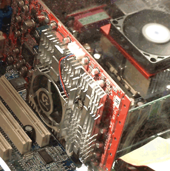 《圖四 技嘉新展示Radeon Maya顯示卡》