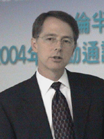 《圖一 Agilent半導體產品事業群暨個人系統發展部門副總裁Jeff Henderson》