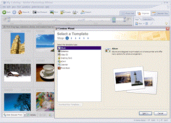 《圖六 Photoshop Album提供更多的影像分享方式與創意》