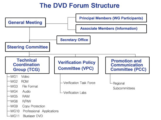 《圖一 DVD Forum的結構圖》
