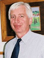 《圖一 Alpha microelectronics行銷總監Henning Zinke》