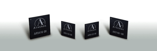 《圖二 Atheros針對802.11n規格草案發表系列無線區域網路解決方案》