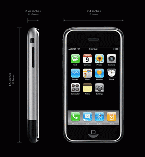 《圖二 Apple公司出的iPhone功能多,也夠輕薄短小,一定得用高速、大容量且低耗電的高檔Flash才能應付。》