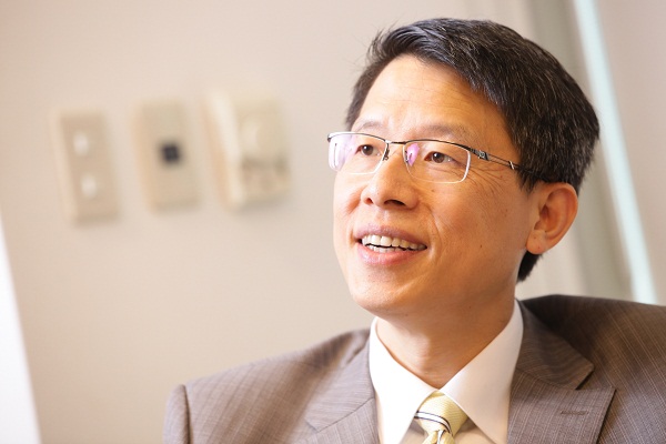 图一 : 台湾安捷伦科技董事长暨电子量测事业群总经理张志铭（摄影：林鼎皓）