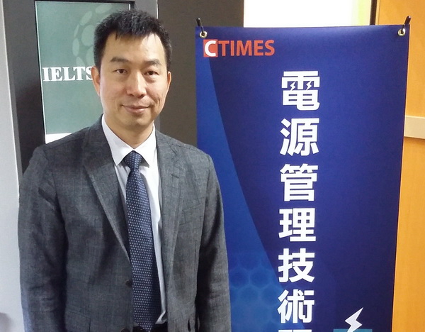 圖三 : 德國萊因電源產品服務部門資深經理陳永順指出,綠色產品的優勢在於『將可獲取更多的訂單』。
