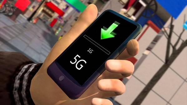 圖一 : 5G現階段的目標是將傳輸率提升到10Gbps以上。