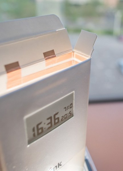 圖3 : E Ink用藥記錄顯示器模組(盒型設計:香港商捷比達貿易有限公司)