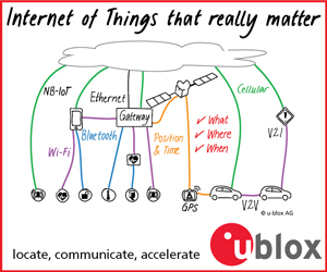 图一 : IoT连接性与无线技术息息相关,最常用的包括:蓝牙、Wi-Fi、从2G到4G的蜂巢式网路、以及GPS/GNSS等