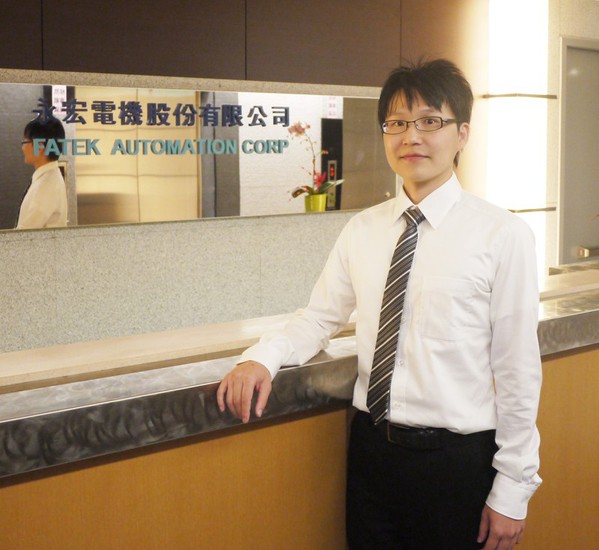 圖2 : 永宏電機經理許祿沛指出,台灣廠商一直以來的優勢在於高性價比。(攝影/王明德)