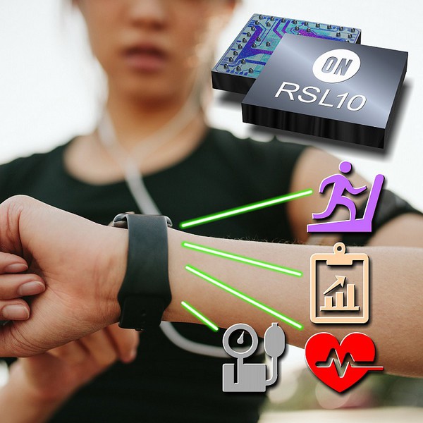 圖2 : RSL10專為1.2 V和1.5 V電池應用而設計,且無需DC-DC轉換器。