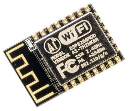 圖10 : ESP8266(ESP-01)晶片
