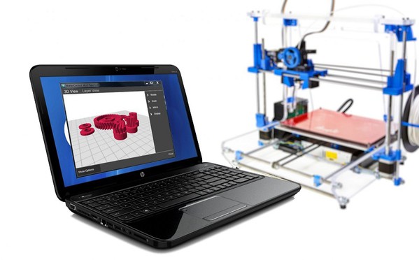 圖3 : CAD/CAM設計是3D列印的重要環節,而建模是3D列印流程中的首要環節。(source: Airwolf 3D printers)