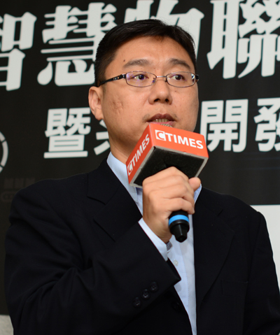 圖一 :   意法半導體技術行銷專案經理王柏雄
