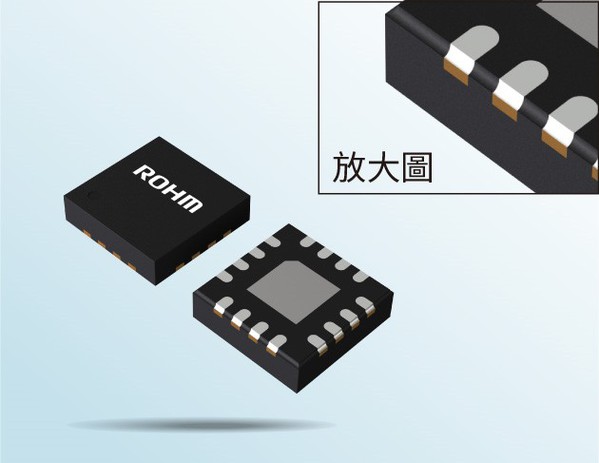 圖一 : 內建自我診斷功能(BIST: built-in self test)的電源監控 IC-BD39040MUF-C