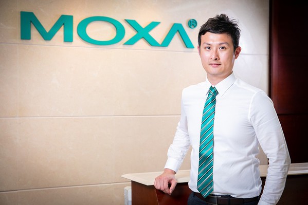 图1 : 四零四科技工业亚太区物联网解决方案处产品行销经理郭彦征表示,资安是建置工业物联网的重要课题。 (摄影/林鼎皓)