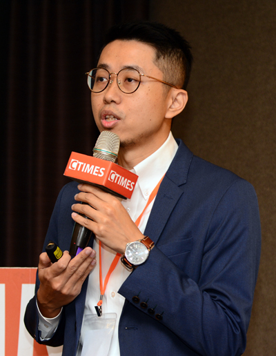 圖二 : 四零四科技(MOXA)工業物聯網解決方案處市場開發經理林昌翰