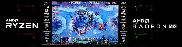 圖一 : AMD產品強打電競應用,直到2017年AMD推出重要更新—「Zen」架構,並且推出新產品線Ryzen,引起市場熱烈討論。(source:AMD)