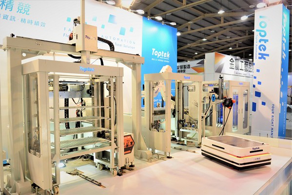 圖1 : 2019年台中先進製造技術展(AMTS)已可見到部份台灣關鍵零組件、設備製造廠商Maker已開始跨領域深度整合,共同驅動智慧機械與智慧製造雙引擎。(攝影/陳念舜)