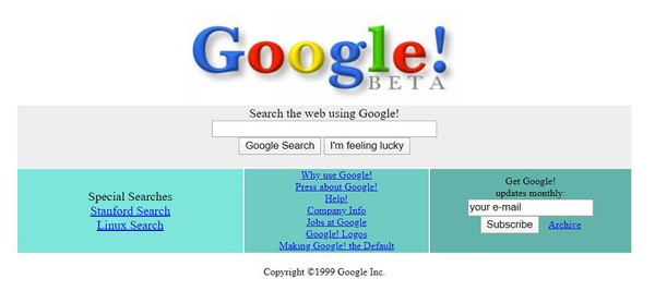圖三 : Google的搜尋引擎架構收集全球資訊網快速成長。(source:Google)