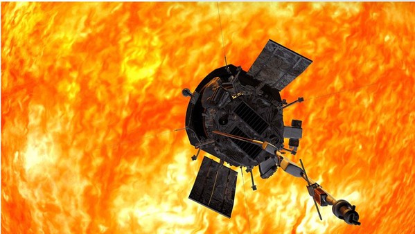 圖2 : 美國國家航空暨太空總署(NASA)帕克太陽探測器(Parker Solar Probe;PSP)(source:NASA)