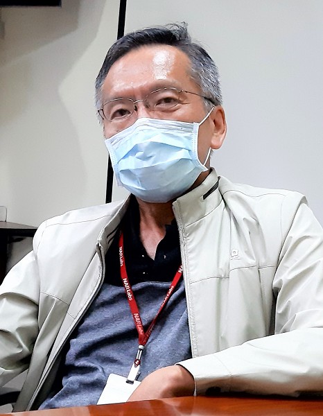 图三 : 国研院半导体中心??主任庄英宗。(摄影:季平)