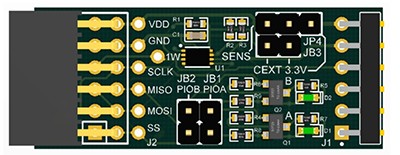 圖2 : Maxim 的 DS28E18EVKIT# 評估板能讓開發人員輕鬆將 SPI 或 I2C 周邊裝置連接到 1-Wire 匯流排。隨附的軟體可用來對匯流排及周邊裝置的行為進行編程與監測,並有助於產生微控制器裝置的驅動程式。(source:Maxim Integrated)