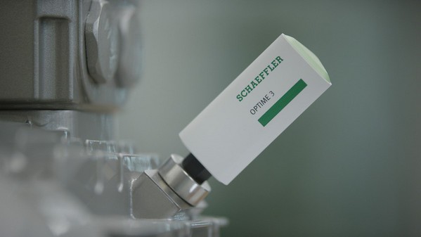 圖3 : 舍弗勒集團(SCHAEFFLER)最新推出的無線狀態監測與數位化服務產品OPTIME,