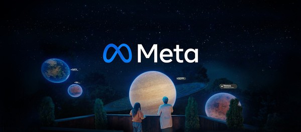 圖一 : Facebook更名為Meta,宣告元宇宙(Metaverse)時代來臨。(Source:Meta官網)