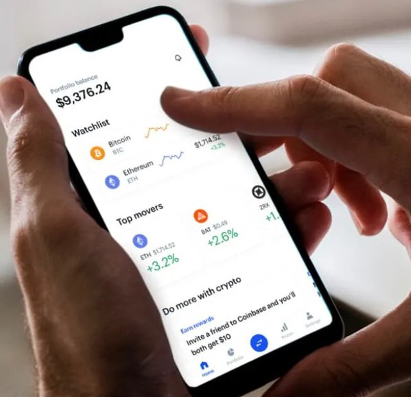 圖二 : 加密貨幣交易平台Coinbase搭上元宇宙加密貨幣金融列車。(Source:Coinbase官網)