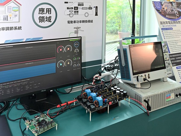 圖2 : 現今國際大廠均紛紛投入擴大化合物半導體產線以增加產能,雷射可在半導體從前段磊晶到後段封裝等多道製程中扮演重要角色。(攝影:陳念舜)