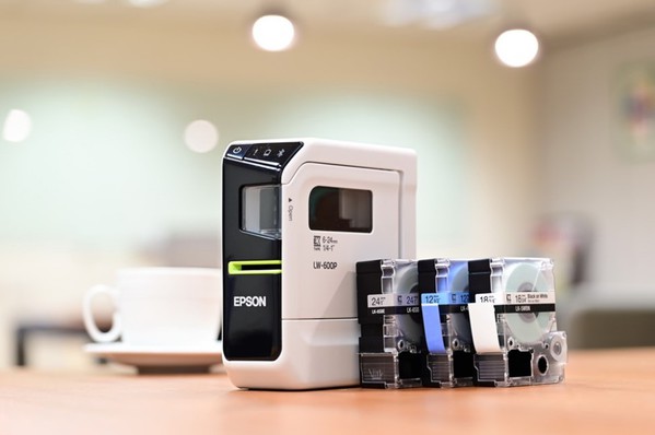 图1 : Epson LW-600P是商务应用的最隹助手。