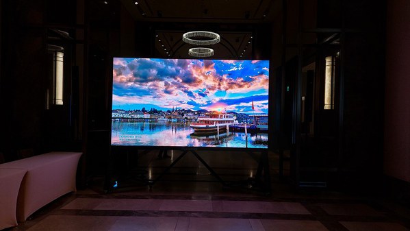 图五 : ??创的Micro LED TV