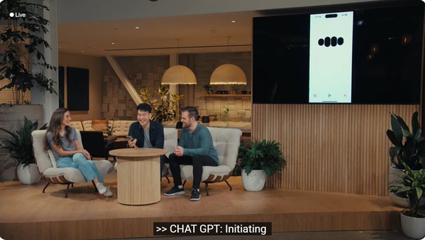 圖一 : AI技術模式GPT-4o可以靈活快速根據使用者要求,以不同語氣、聲調說同一段故事。(source:OpenAI)