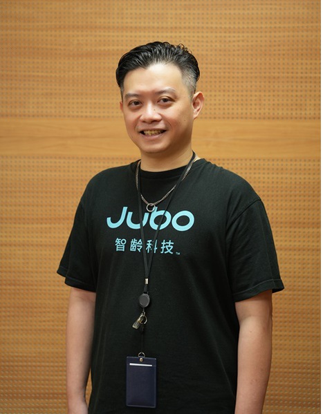 圖二 : 智齡科技公共事業部總經理周侑德(攝影/陳宇宸)