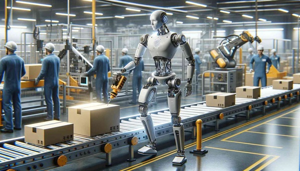 圖三 : 2025年人形機器人的發展將不斷有更多突破,使應用場域可從廠內工業製造出走,實現技能化、智慧化、擬人化、普遍化,提高總體生產力。
