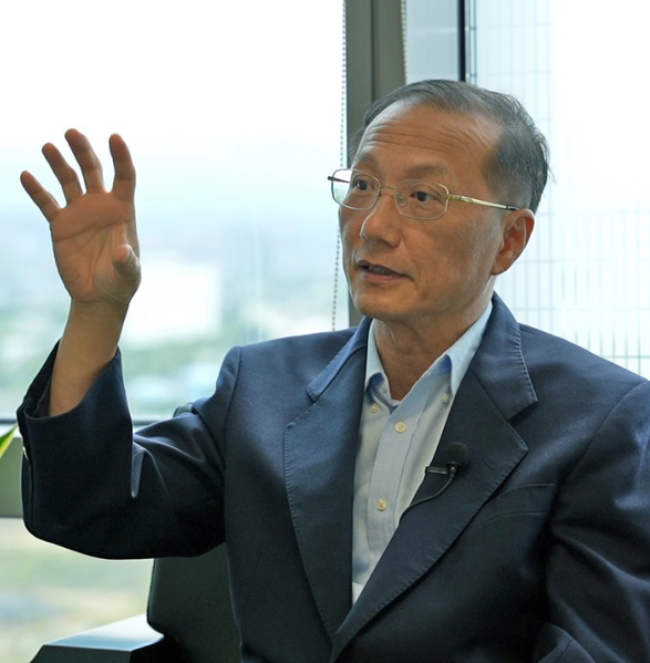 圖一 : 晶心科技董事長林志明