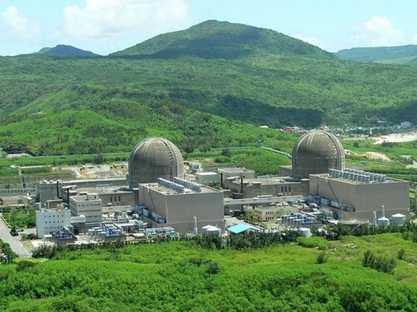 圖一 : 台灣核三廠（source:台電）