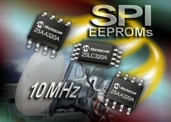 25AA320A和25LC320A兩款EEPROM元件