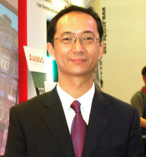 Avago台灣區業務經理郭正哲。（Source：HDC）  BigPic:468x502