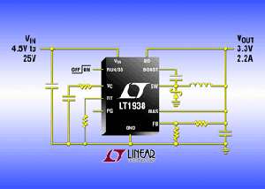 Linear發表3mmx3mm DFN封裝之DC/DC轉換器 BigPic:336x240