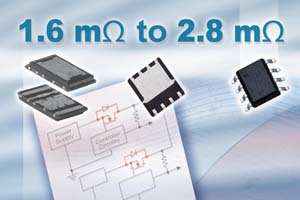 VSH推出三款面向OR-ing應用的功率MOSFET(來源:廠商)