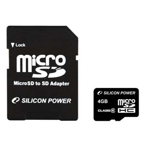 广颖电通推出Micro SDHC Class6 4GB高容量记忆卡(来源:厂商)