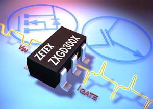 Zetex新型閘驅動器切換功率MOSFET和IGBT,速度高於同類IC(來源:廠商)
