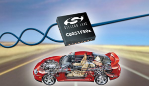 Silicon Labs發表最小的汽車通訊控制器