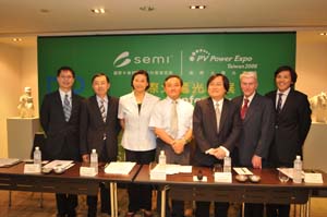 PV Power Expo Taiwan 2008聚焦薄膜技術、多晶矽原料發展、標準與認證、人才培育四大主題。(來源:廠商)