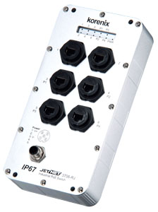 惠通科技的工業PoE乙太網供電交換器JetNet 3706-RJ