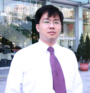 图为Agilent电子量测事业群营销处市场项目经理潘光平。(Source:HDC)