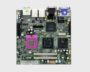 艾讯Intel GM45高规格Mini ITX主板SBC86850,配备ATI M72独立显示芯片