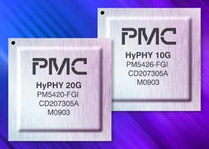 PMC-Sierra突破性多業務整合平臺可實現電信級網路中的端至端 OTN 部署。